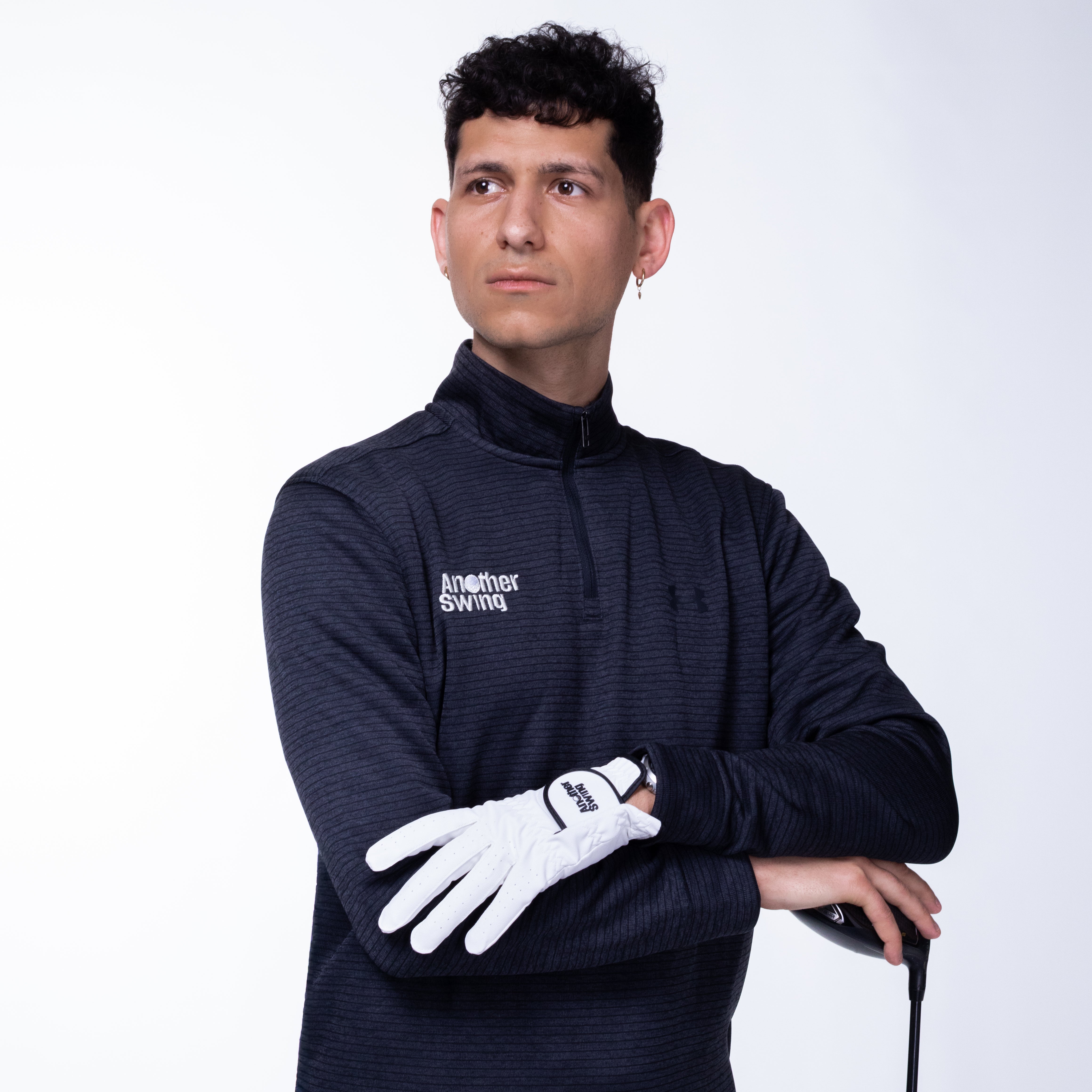 Pull ¼ zip Under Armour – Noir