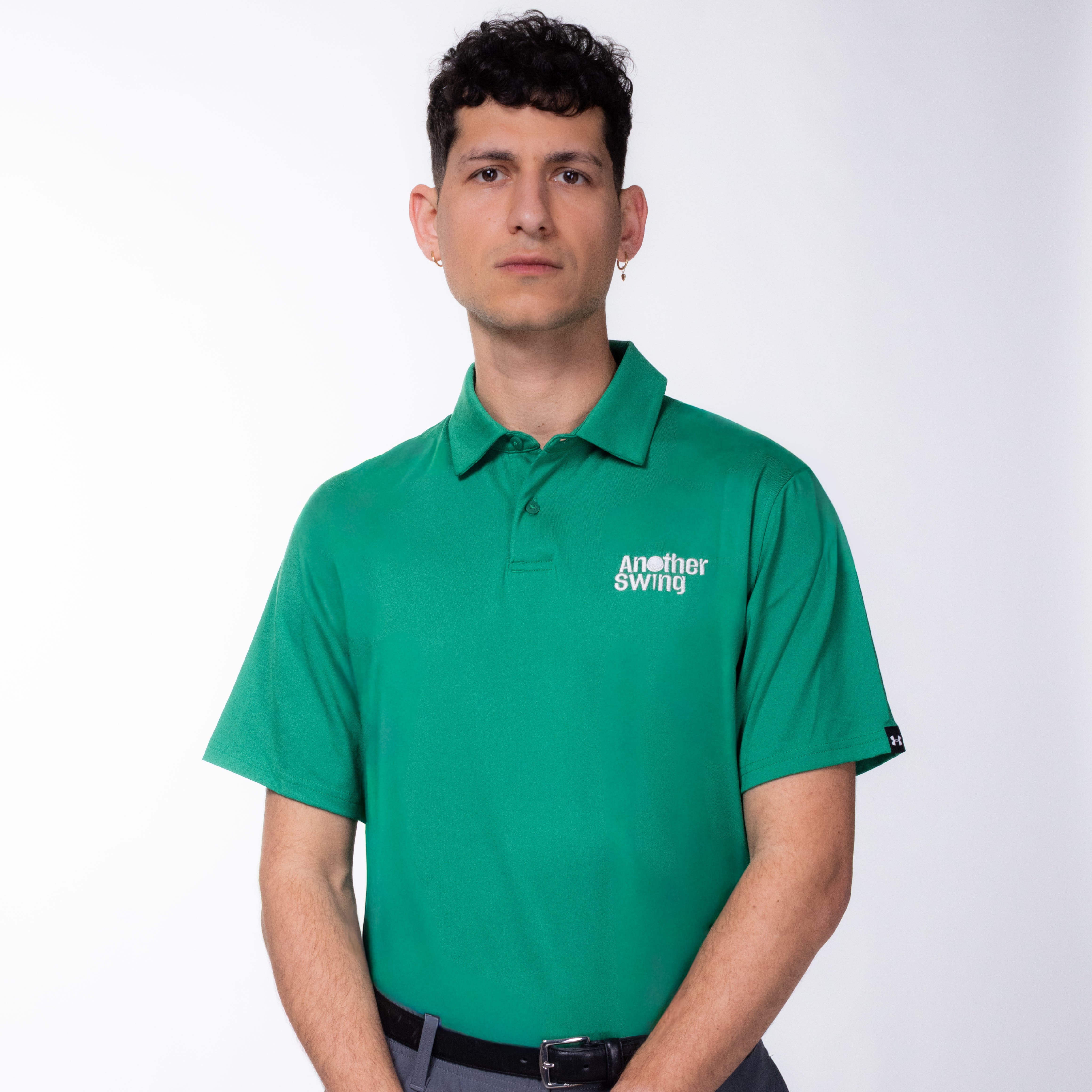 Polo Under Armour vert - Homme
