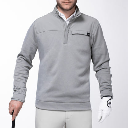 Pull ¼ zip Under Armour – gris