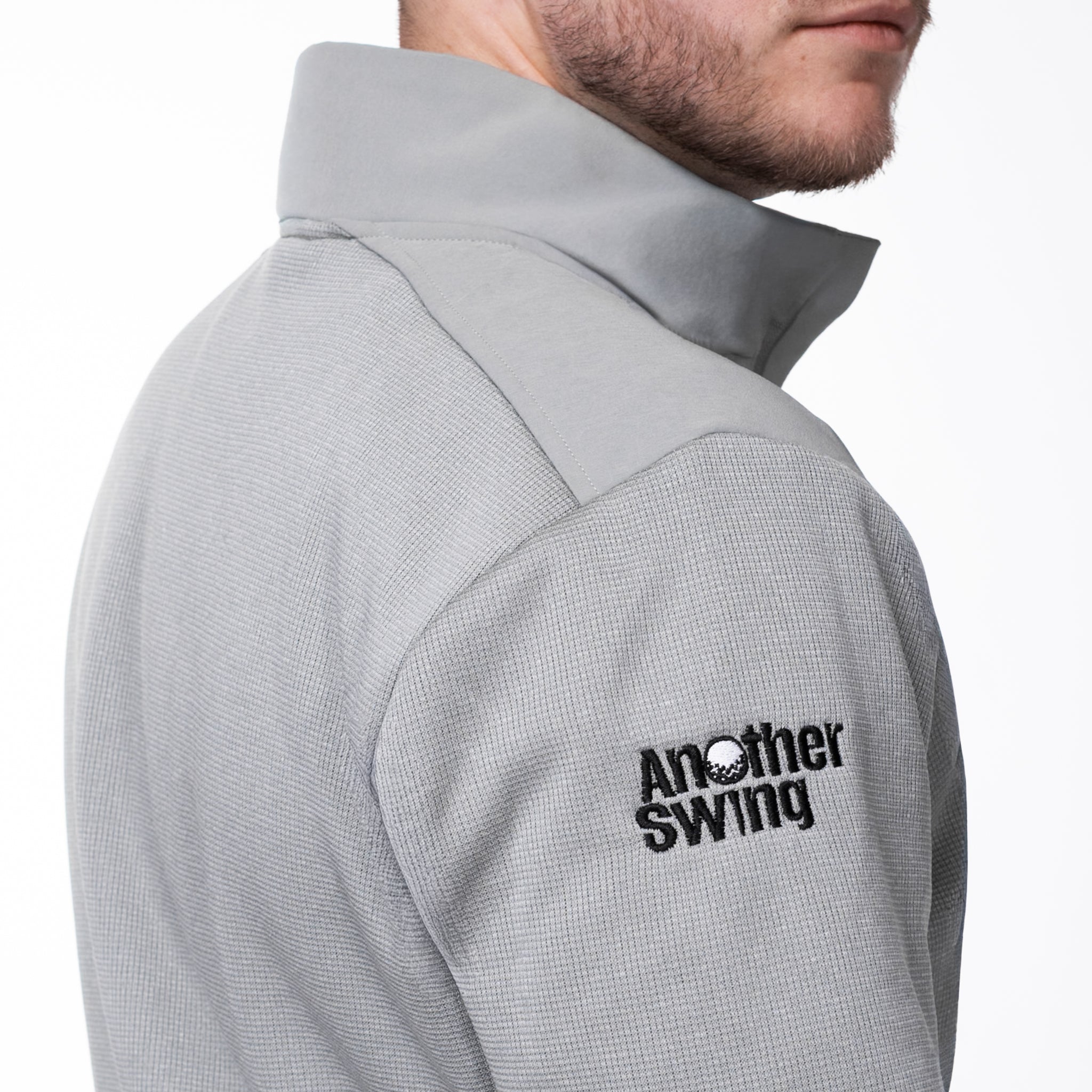 Pull ¼ zip Under Armour – gris