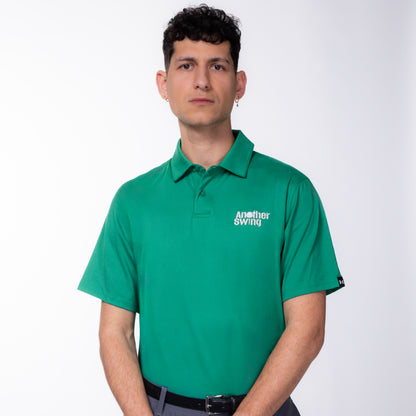 Polo Under Armour vert - Homme