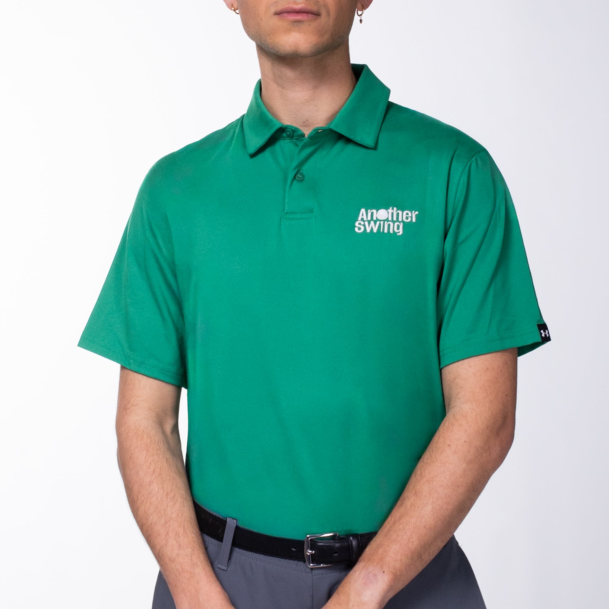 Polo Under Armour vert - Homme