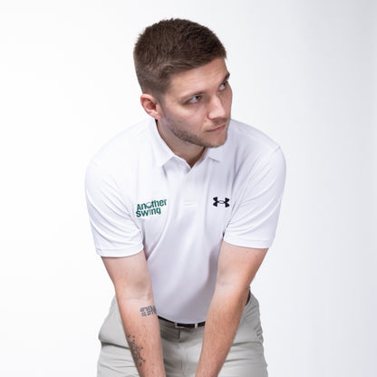 Polo Under Armour blanc - Homme